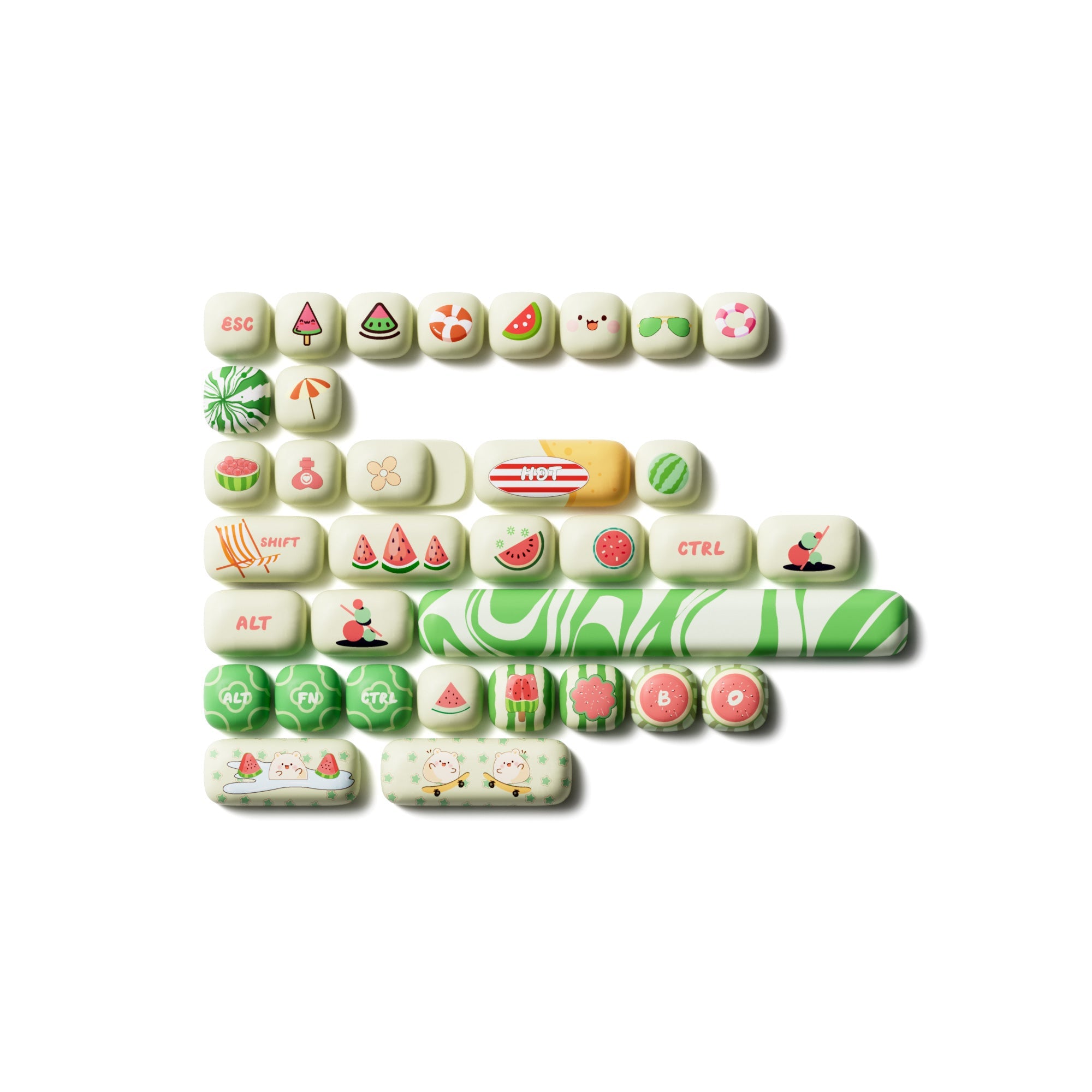 Watermelon 키캡 세트 (138 키)