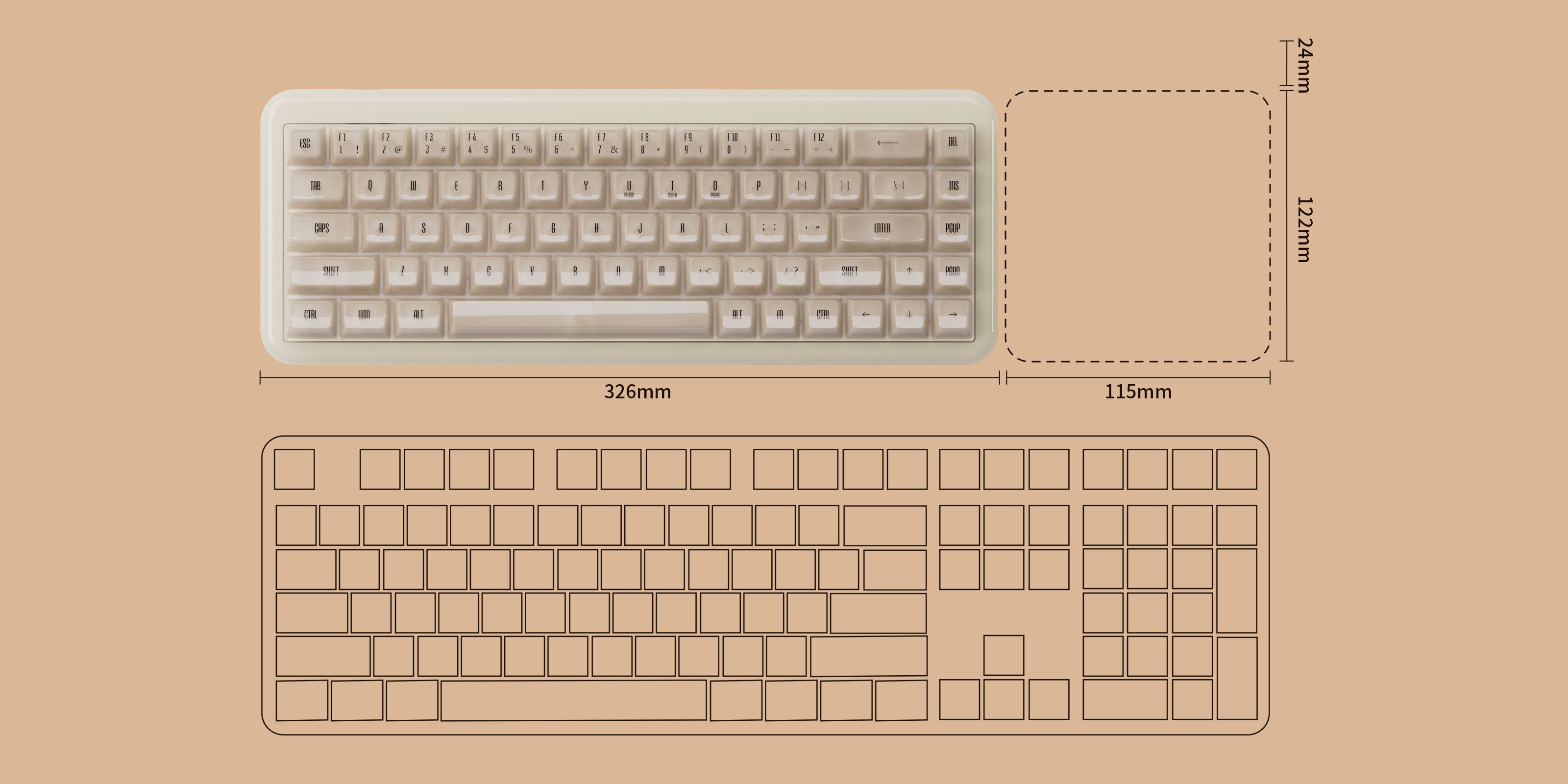 Akko-YU01-Keyboard-Size