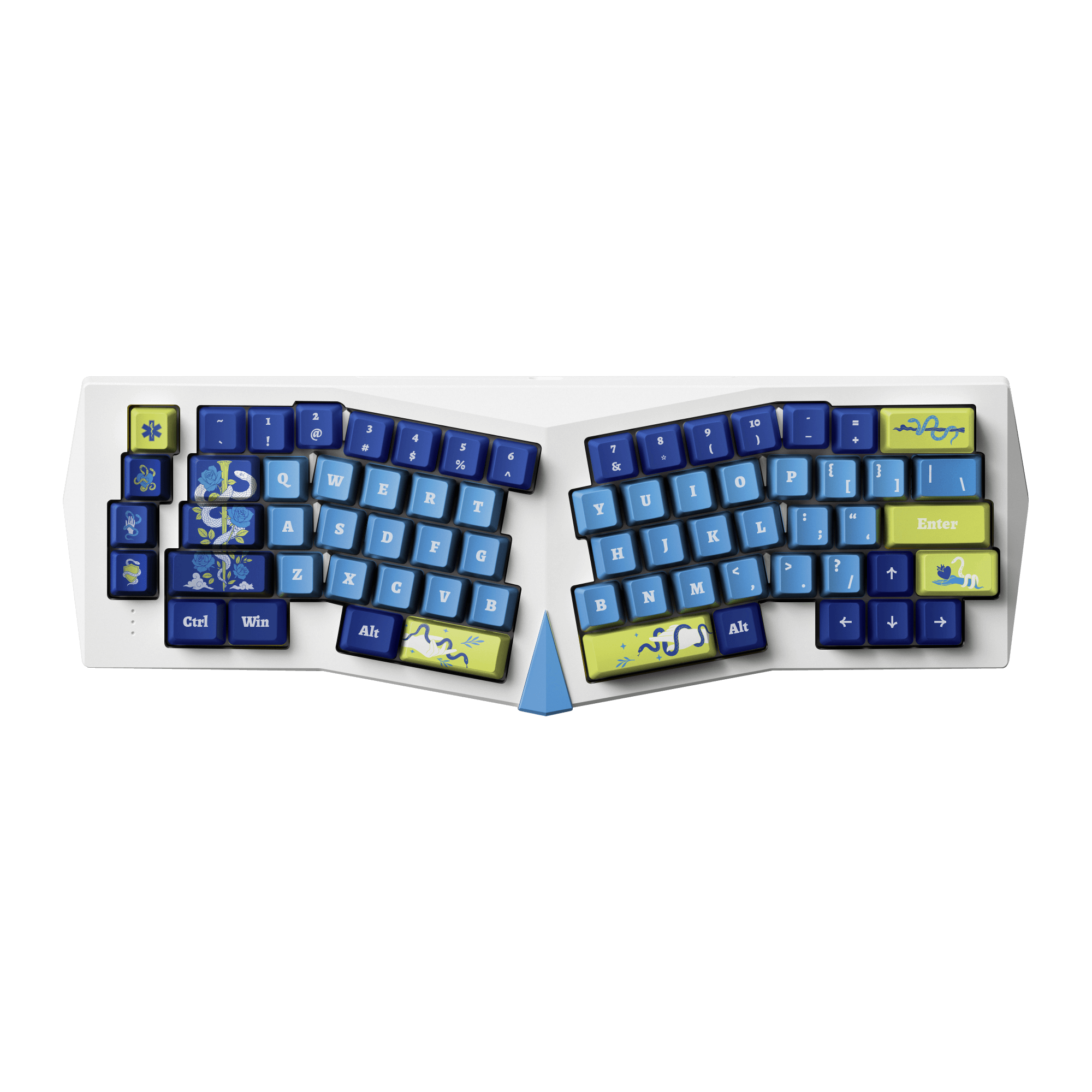 Akko Year of Snake Rod of Asclepius Alice Keyboard