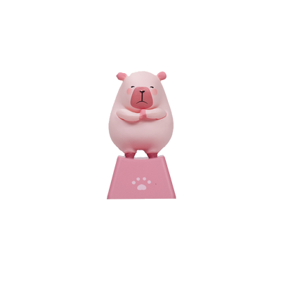 Akko-Zoom-Artisan-Keycap-Capybara-Pink