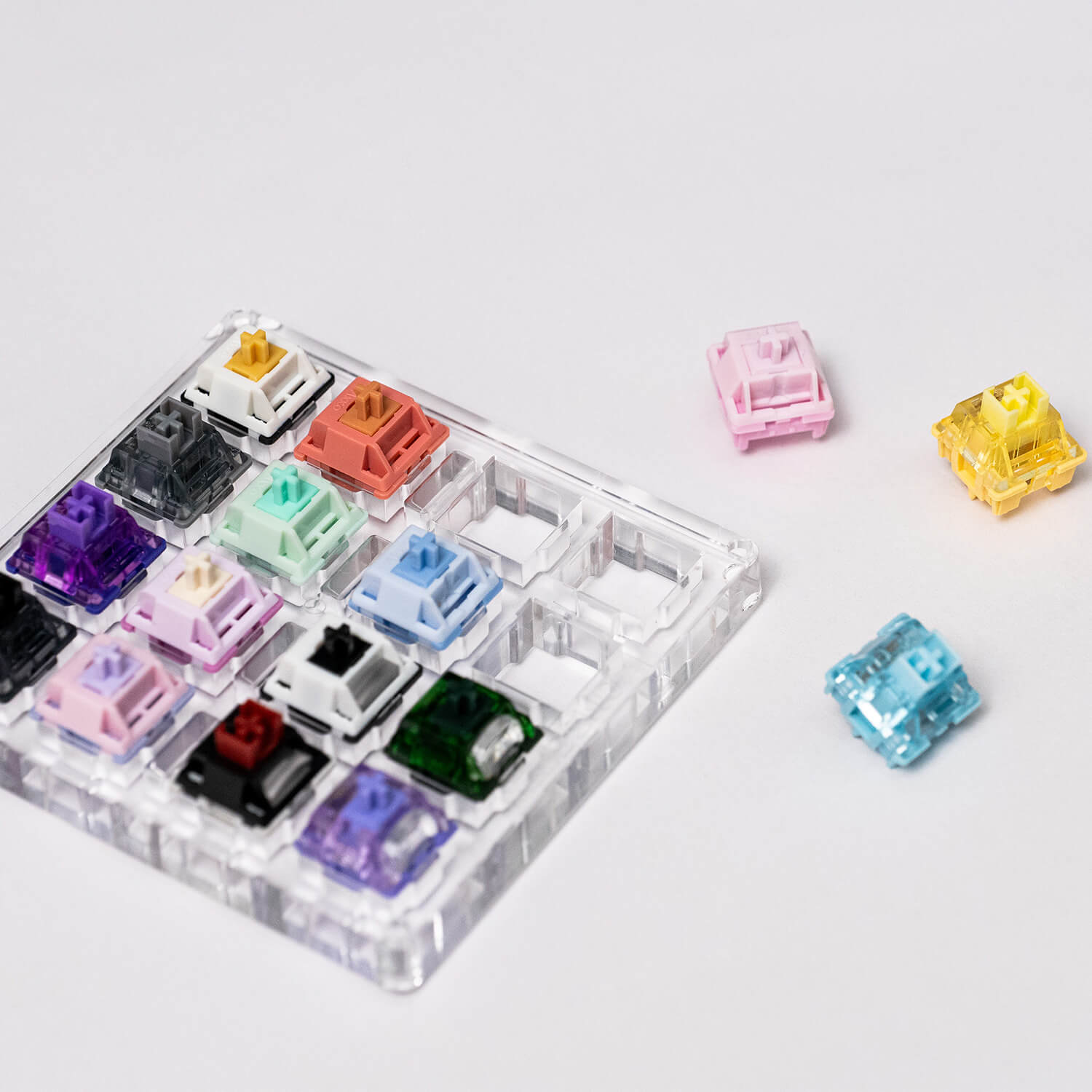 Akko x MonsGeek  16-Key 스위치 테스터