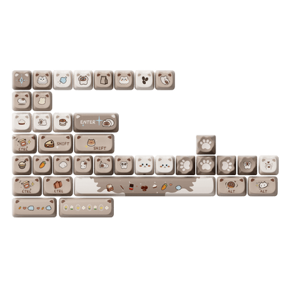 Siamese Cat  키캡 세트 (142 키)