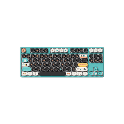 Akko Punk Cat BottleCap Keycaps Set TKLKeyboard