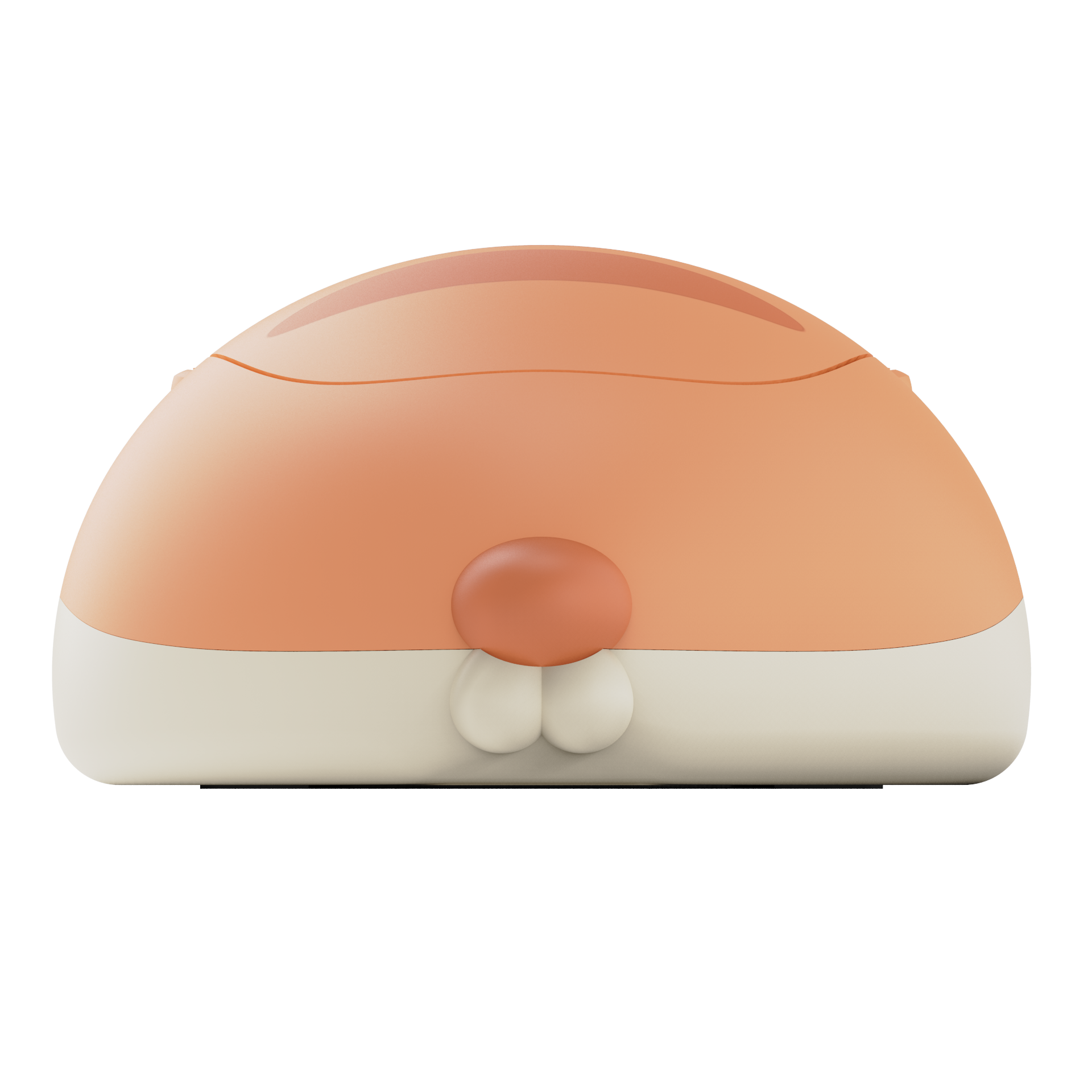 오랜지 케이트 고양이 마우스