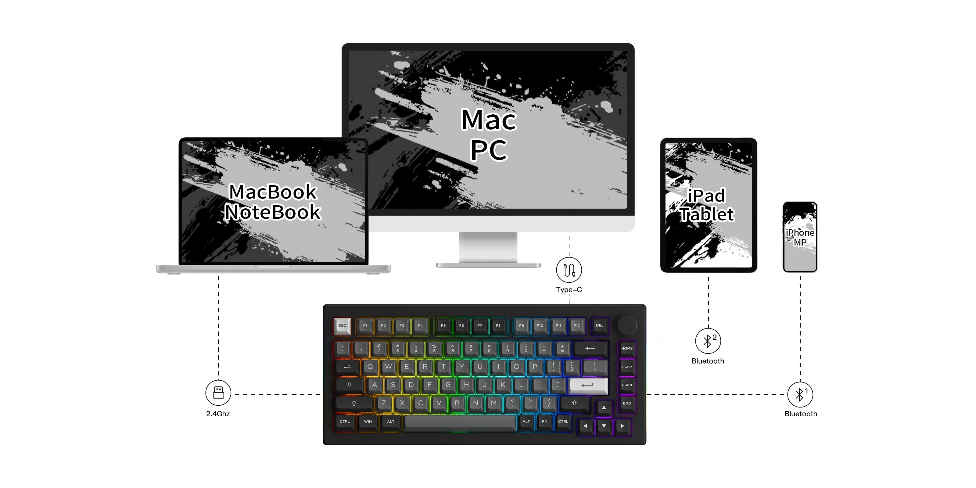 Black-Silver-5075B-Plus-Multi-Mode