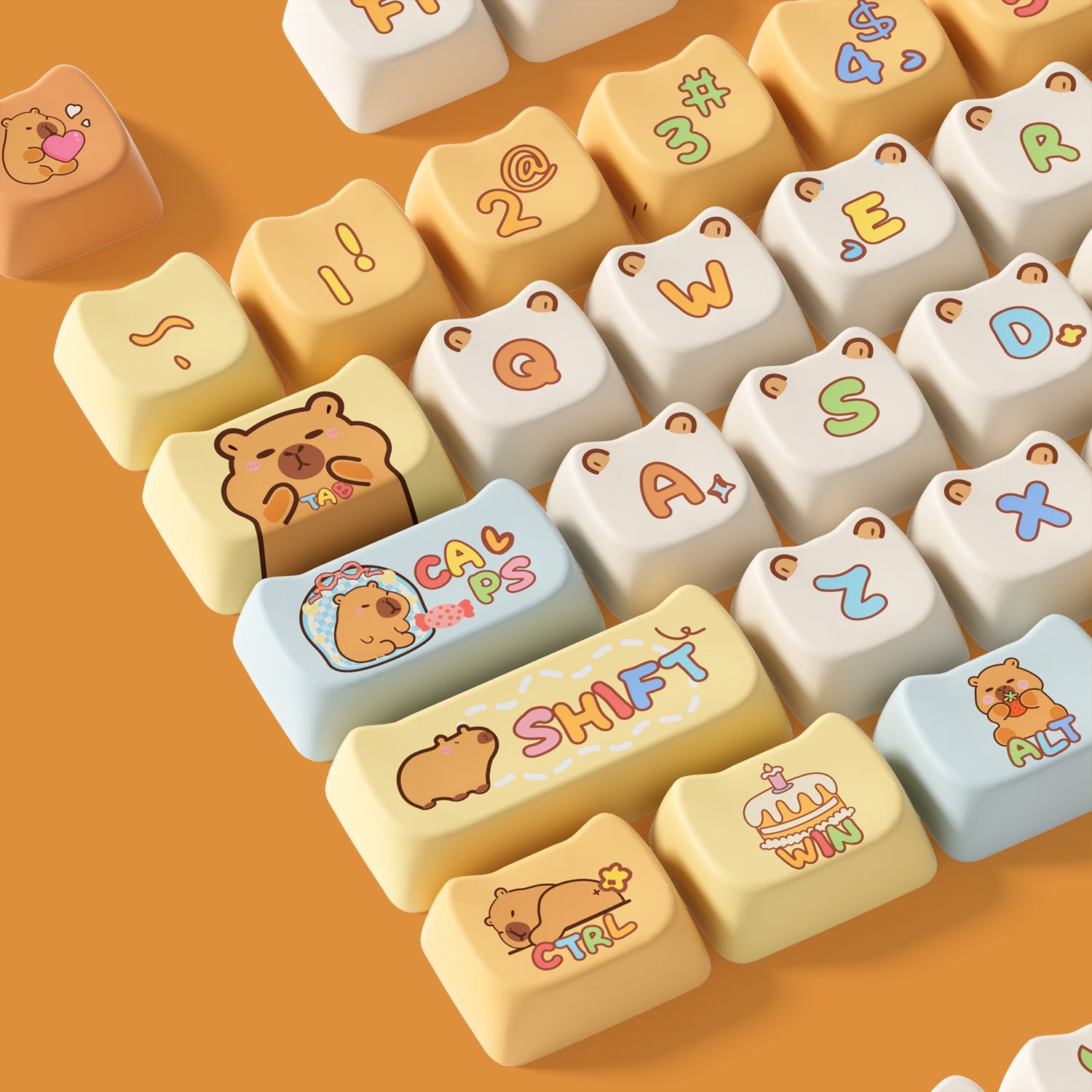 Capybara-Keycap-Set-Keycap