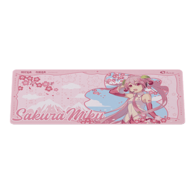 Sakura miku pink mouse pad