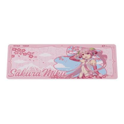 Sakura miku pink mouse pad