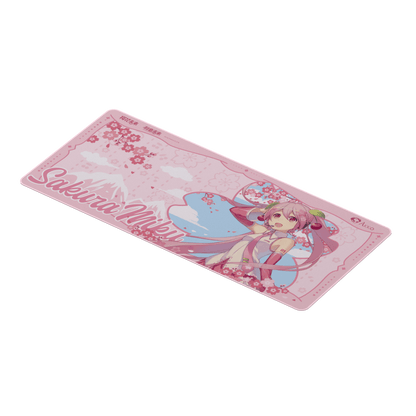 sakura miku pink mouse pad side