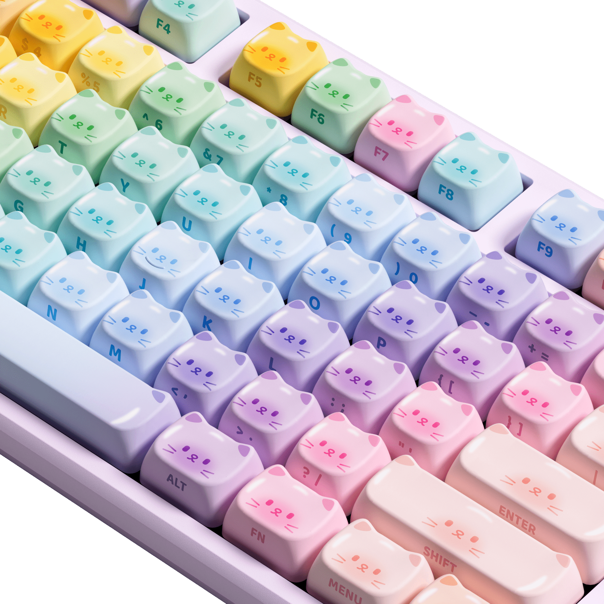 MG108B Colorful Cats 기계식 키보드