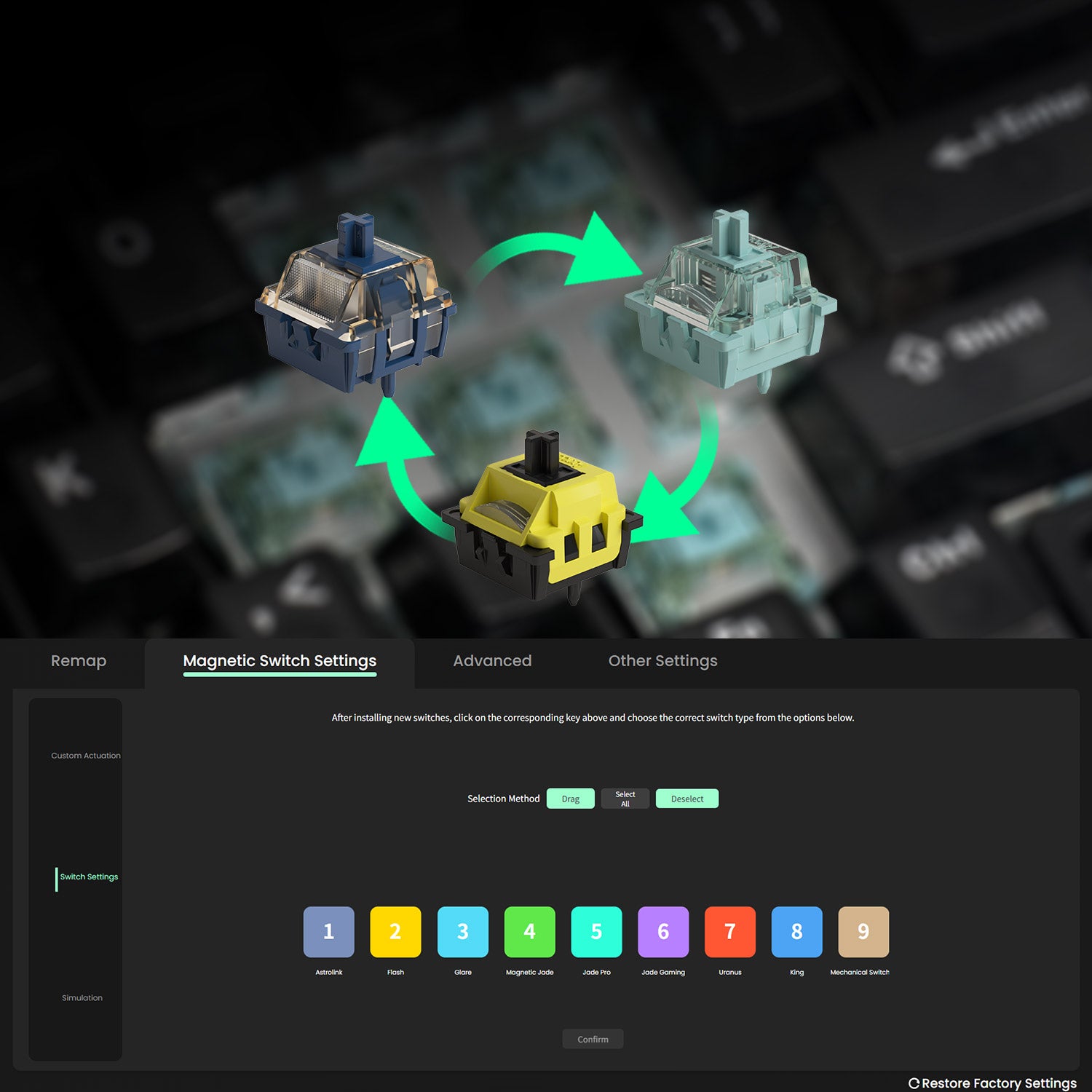 MonsGeek-Cross-compatible-with-Mainstream-Magnetic-Switches