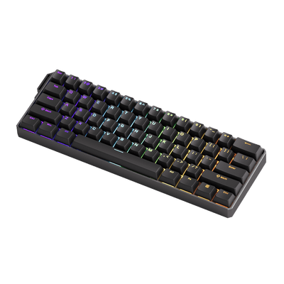 FUN60 Ultra Black Magnetic Keyboard