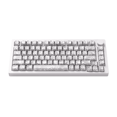 White MonsGeek M1 V5 SP Mechanical Keyboard