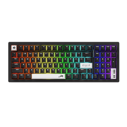MonsGeek M1 V5 VIA Custom Mechanical Keyboard RGB on