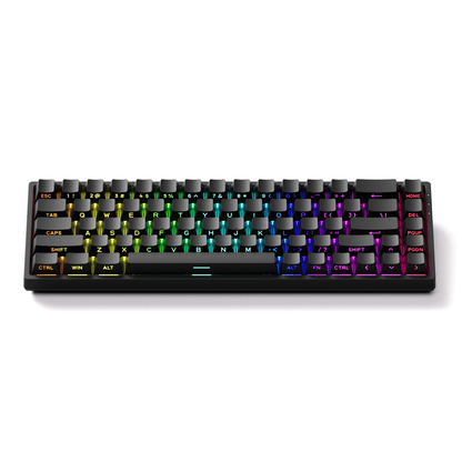 Monsgeek FUN68 HE Magnetic Keyboard Black Version Front Side