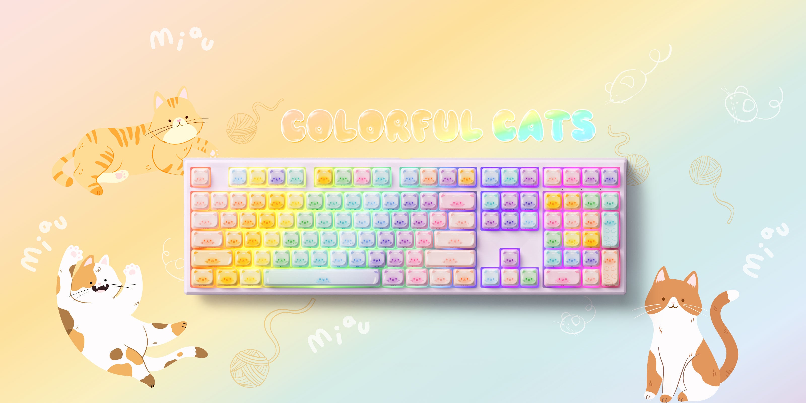 Monsgeek-MG108B-Colorful-Cats