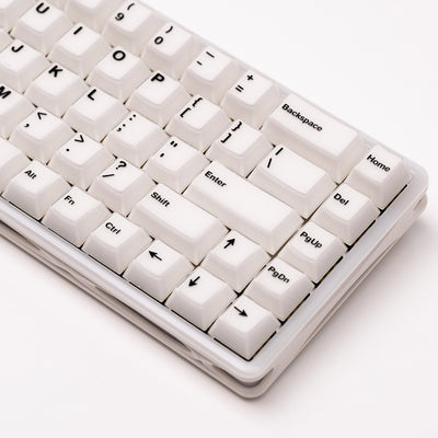 Verve68 HE keyboard with black text on a white background