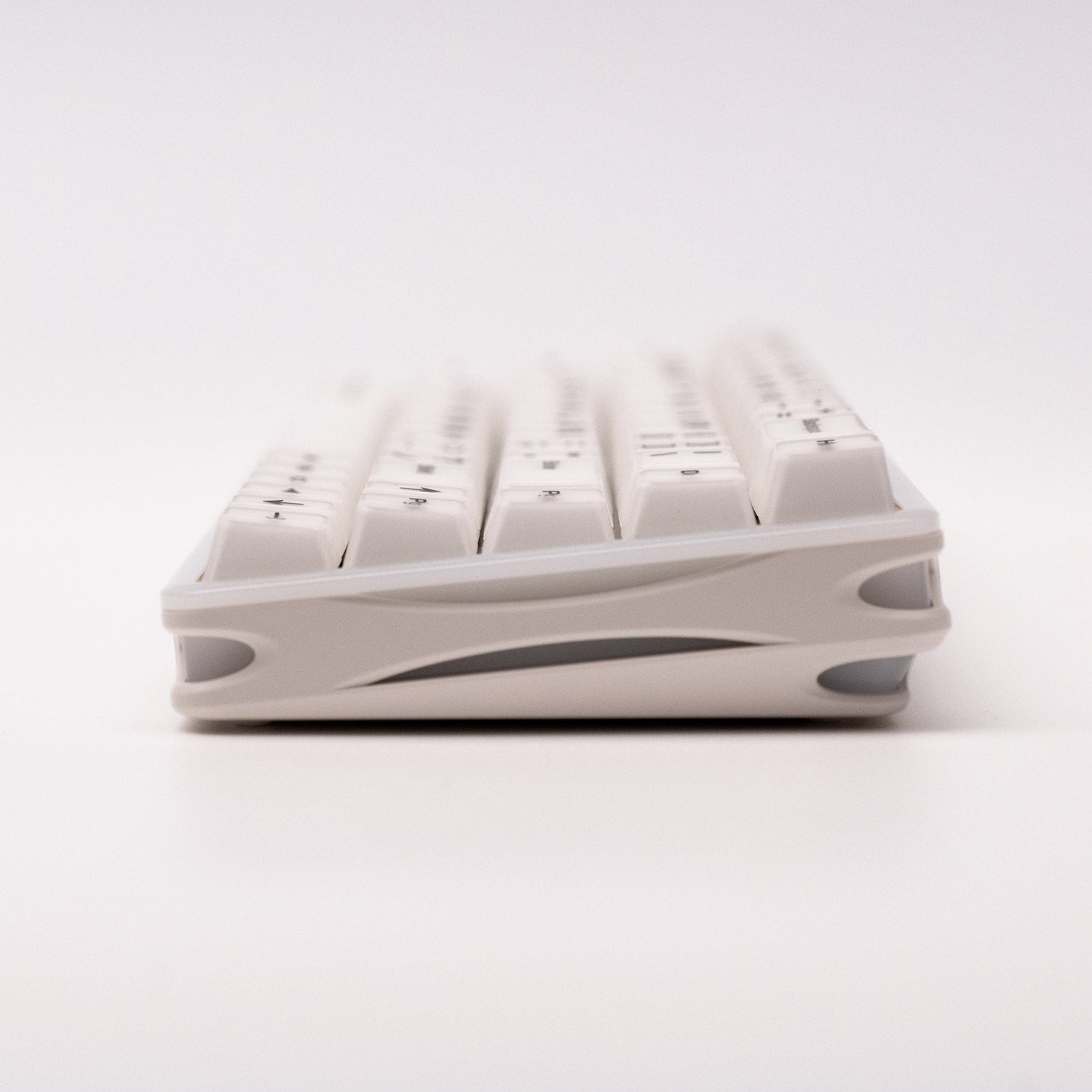 White Verve68 HE keyboard on a white background