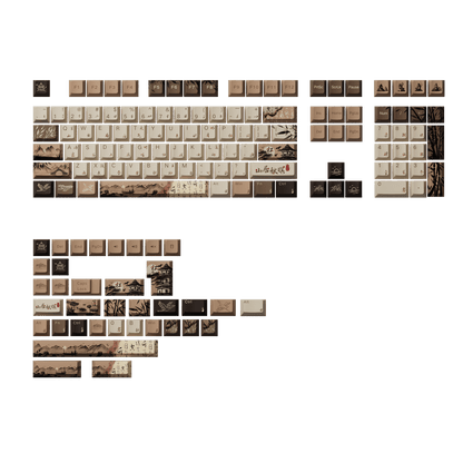 산거추명 키캡 세트 (140 키)