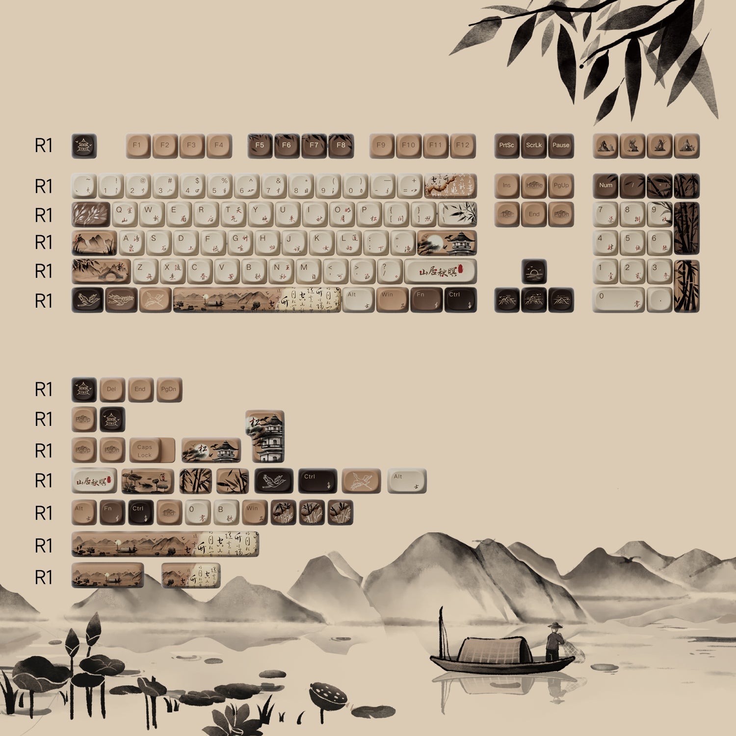 Mountain-Seclusion-Keycap-Set-MOA