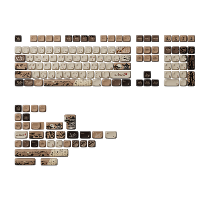 산거추명 키캡 세트 (140 키)