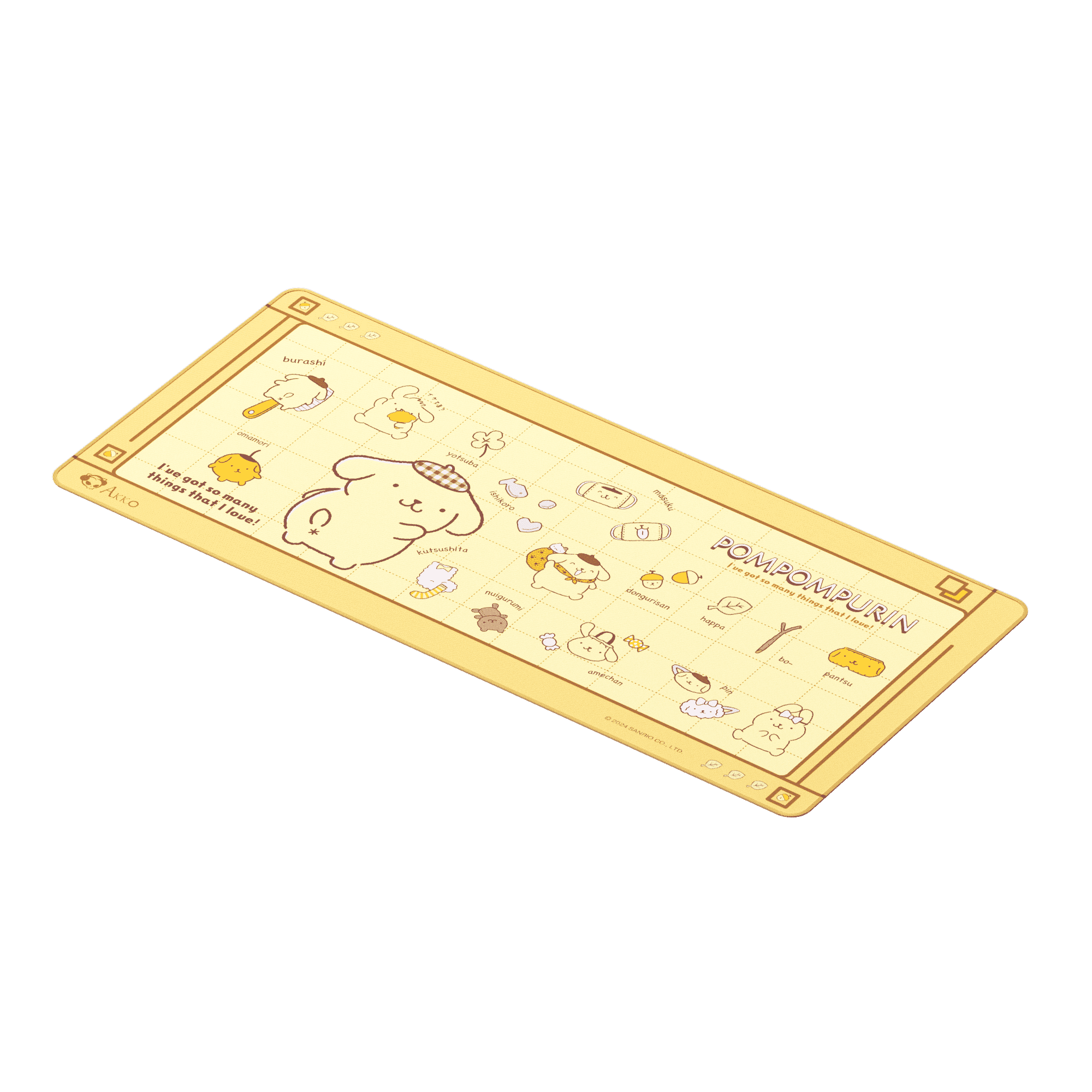 Pompompurin-yellow-Mouse-Pad#색상_Yellow