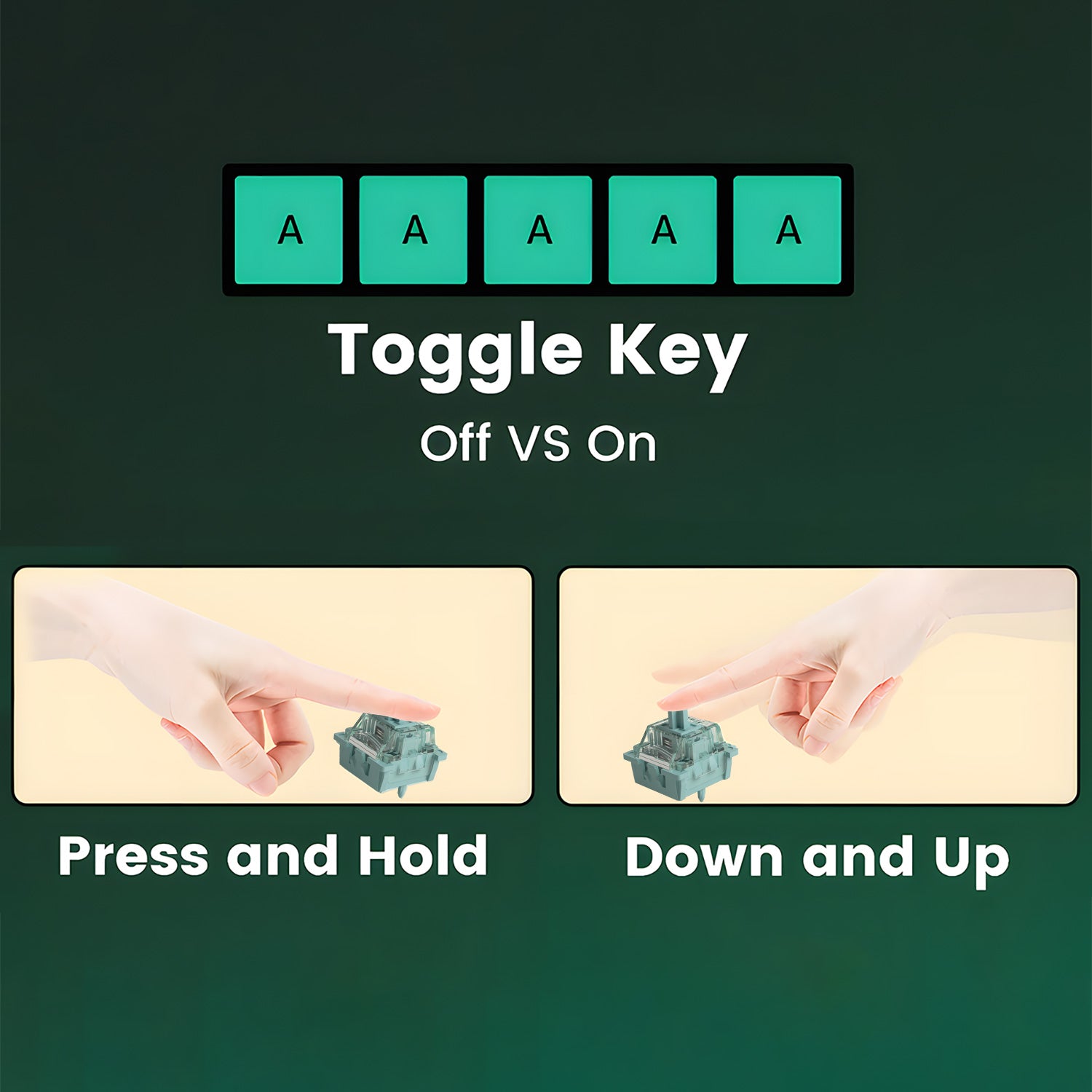 Toggle-Key-Off-vs-On