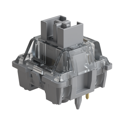 Akko V3 Silver Pro Switch close view