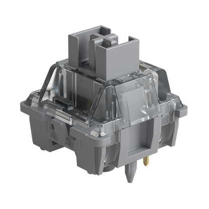 Akko V3 Silver Pro Switch close view