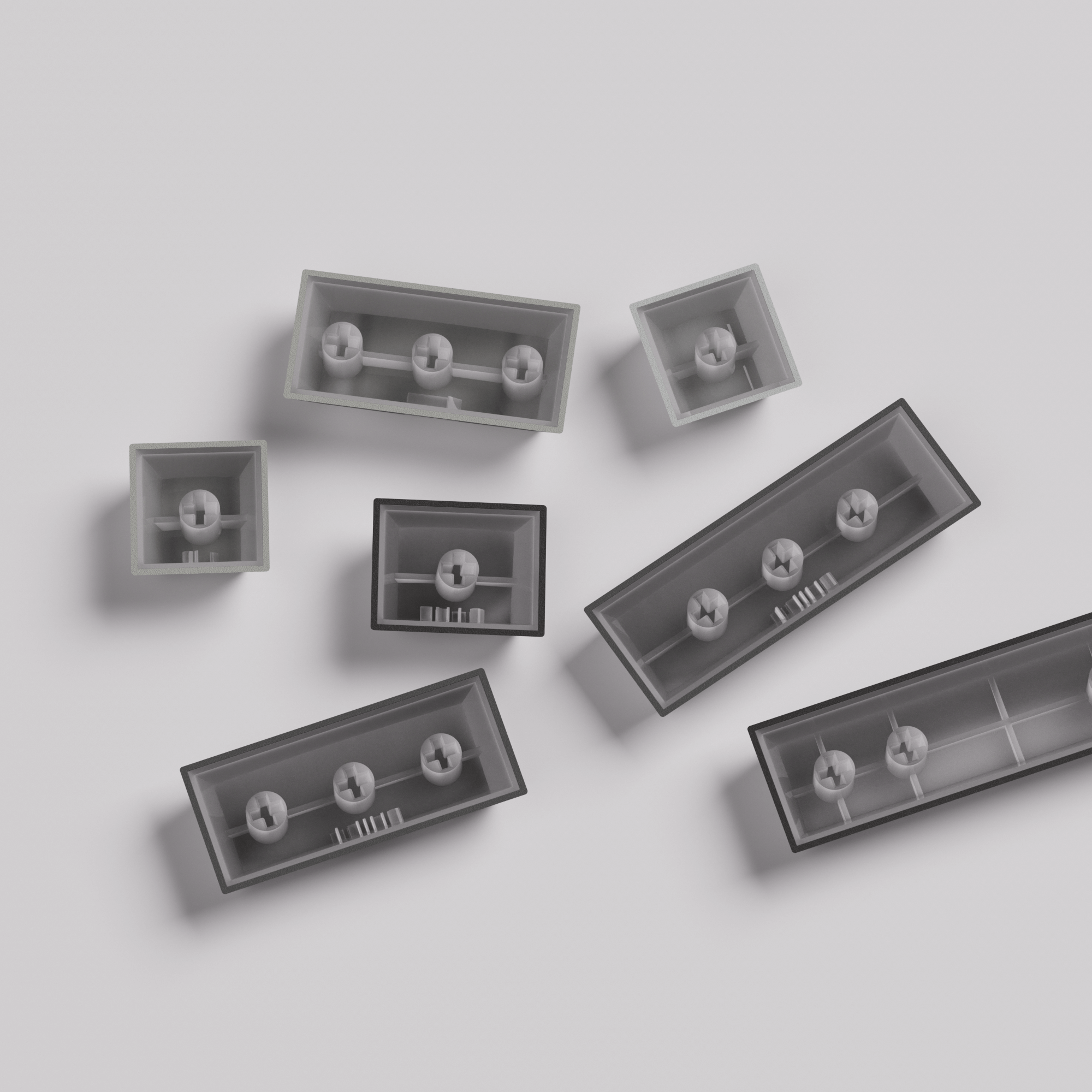 Veekos-Black-Gradient-Keycap-Set-MX-Switch-Compatibility