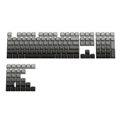 Black Gradient Keycap Set (135-Key) Front View