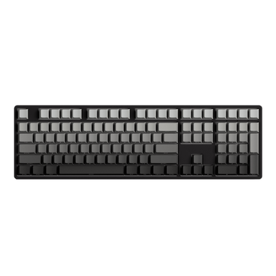 Black Gradient Keycap Set Install on the Full Size Keyboard