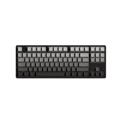 Black Gradient Keycap Set Install on the TKL Keyboard