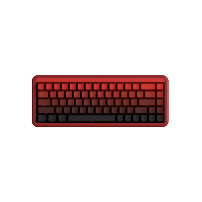 Blaze Gradient Keycap Set Install on the 60% Keyboard