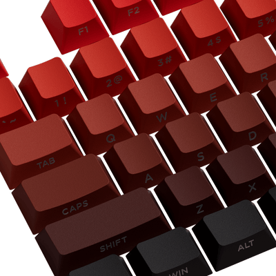Blaze Gradient Keycap Set Key Details