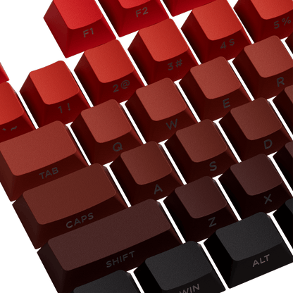 Blaze Gradient Keycap Set Key Details