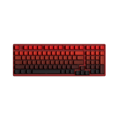 Blaze Gradient Keycap Set Install on the 1800 Compact Keyboard