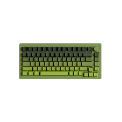 Forest Gradient Keycap Set Install on the 75% Keyboard