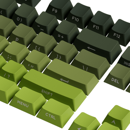 Forest Gradient Keycap Set Key Details