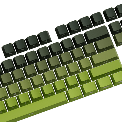 Forest Gradient Keycap Set Key Details