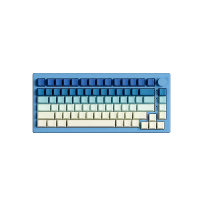 Iris Gradient Keycap Set Install on the 75% Keyboard