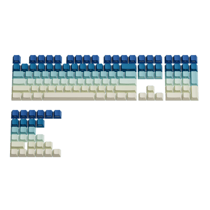 Iris Gradient Keycap Set Front View