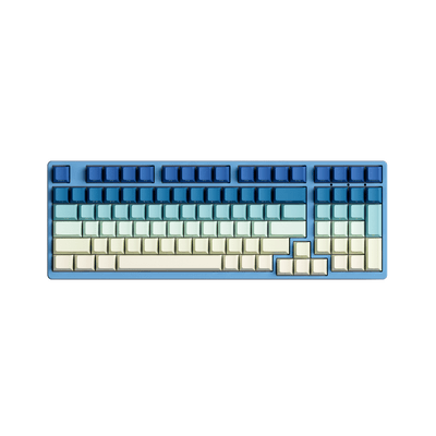 Iris Gradient Keycap Set Install on the 1800 Compact Keyboard