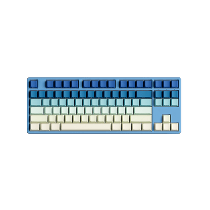 Iris Gradient Keycap Set Install on the TKL Keyboard