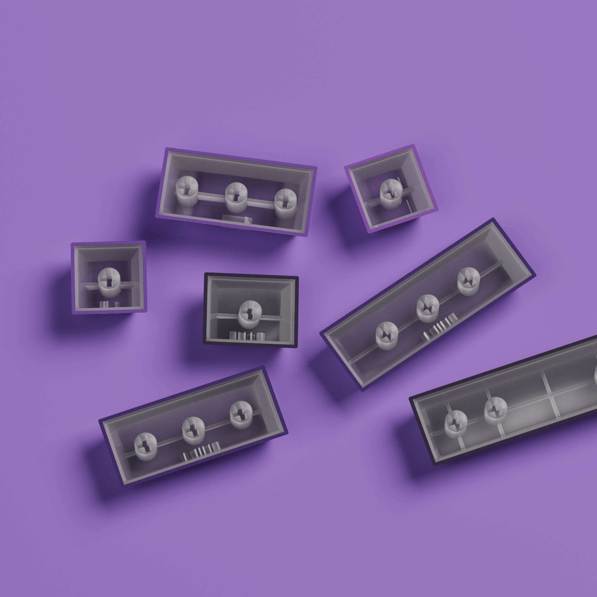 Veekos-Purple-Gradient-Keycap-Set
