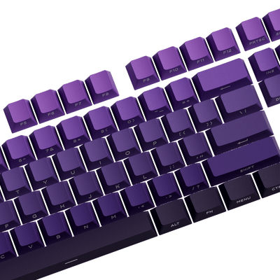 Purple Gradient Keycap Set Key Details