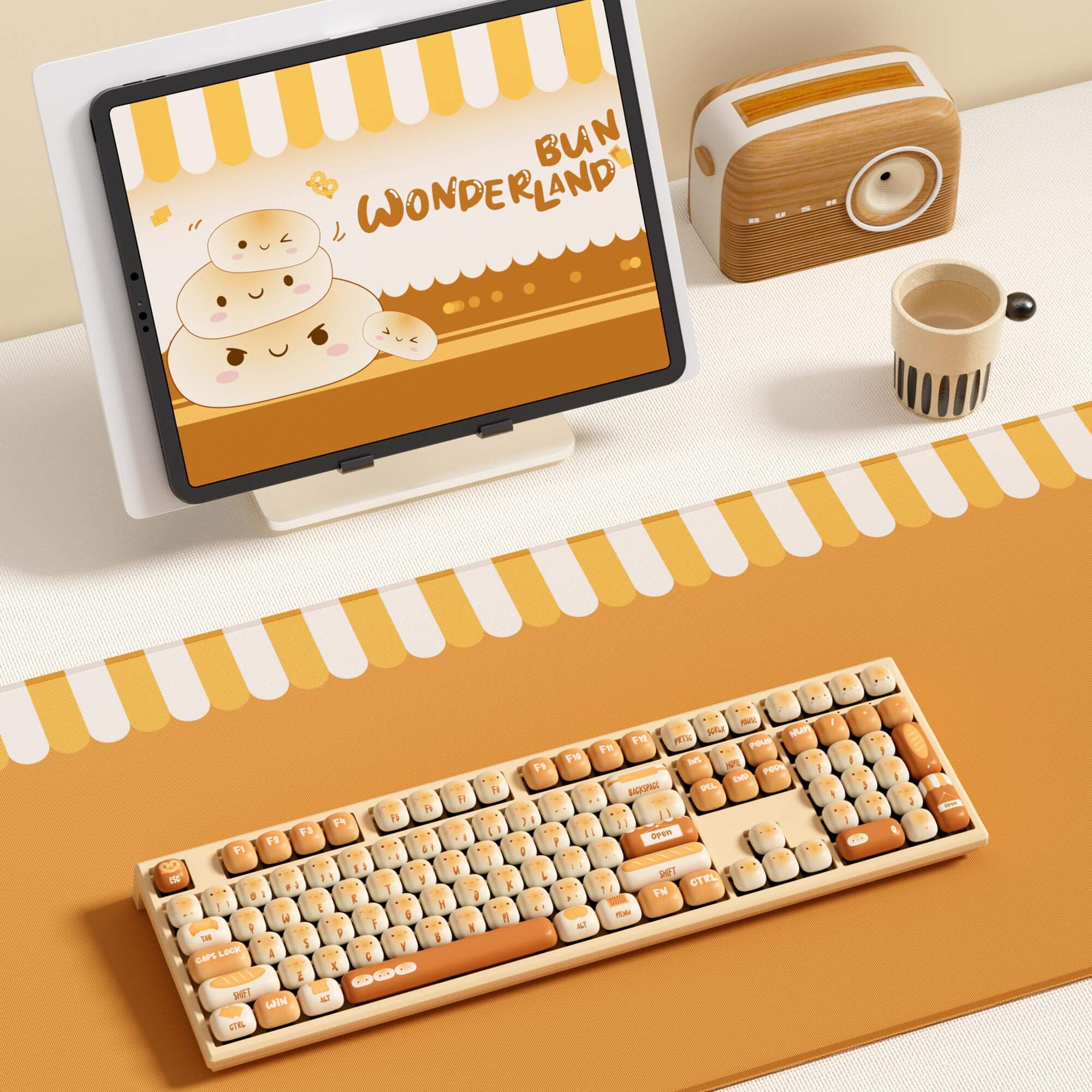Akko x MonsGeek MG108B Bun Wonderland 키보드 – Akko Korea