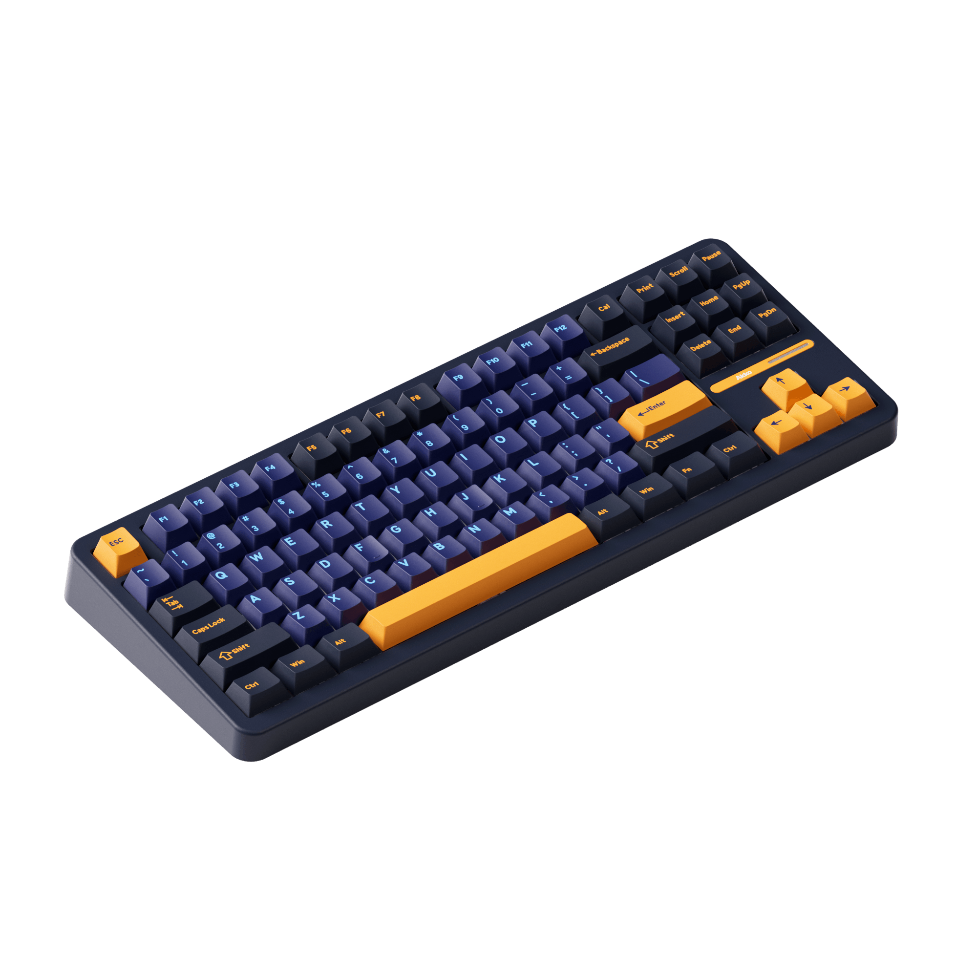 Akko TAC87 Horizon Mechanical Keyboard Left Side