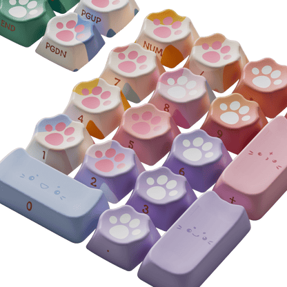 Kitty Paws 키캡 세트 (142 키)