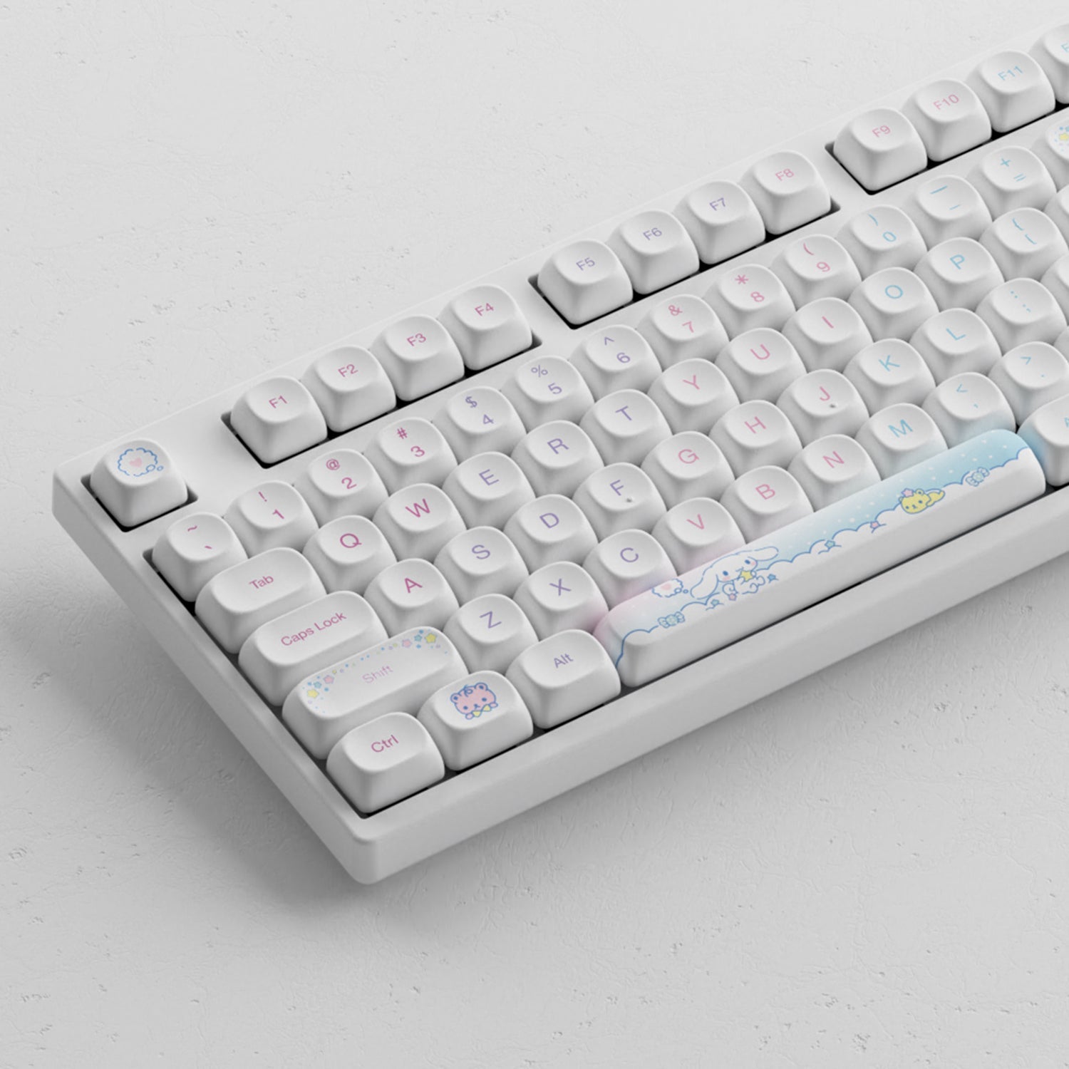Akko Cinnamoroll Star 5108B Plus 100% FULL SIZE Keyboard